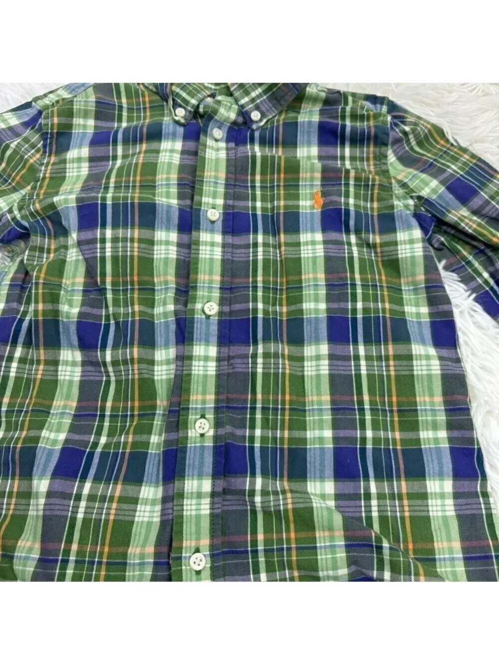 Ralph Lauren‎ Plaid Long Sleeve Button Down Shirt Bundle
